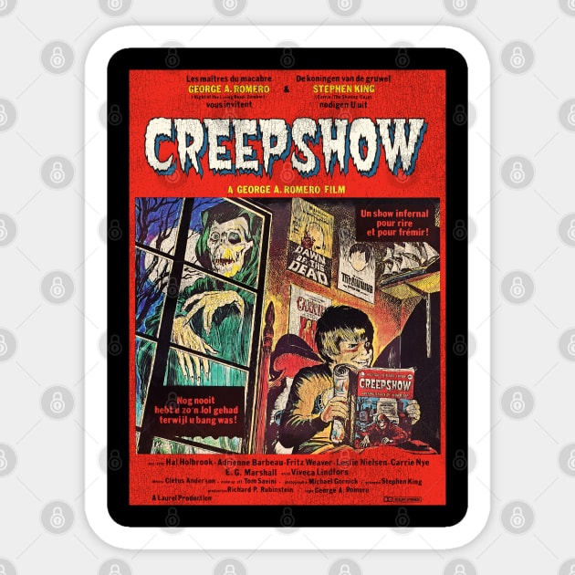 Creepshow / Jolting Tales of Horror Sticker by darklordpug